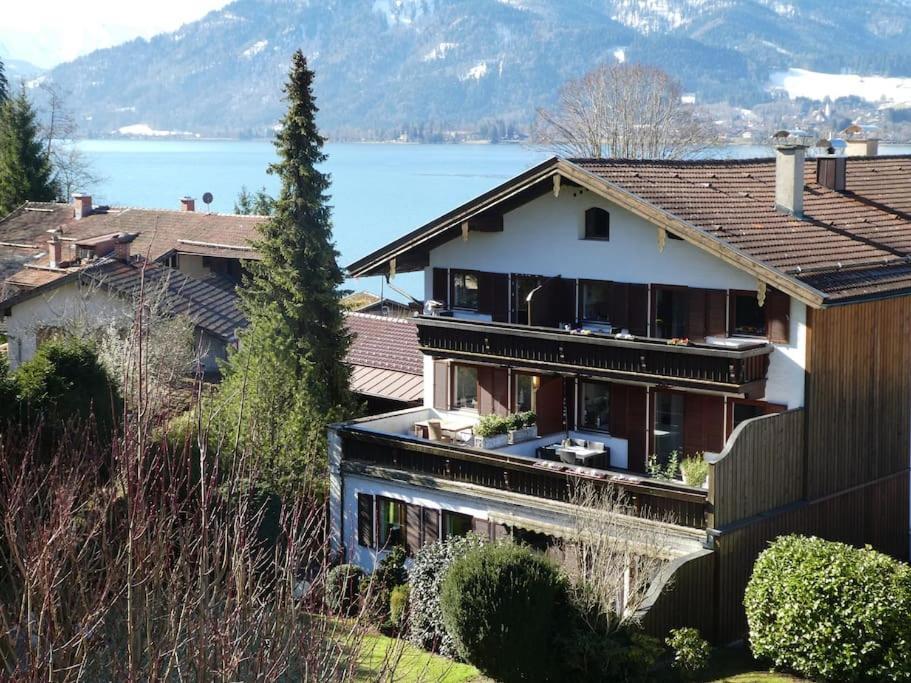 Wohnung Direkt Am Tegernsee Mit Xl-Terrasse Gmund am Tegernsee Zewnętrze zdjęcie